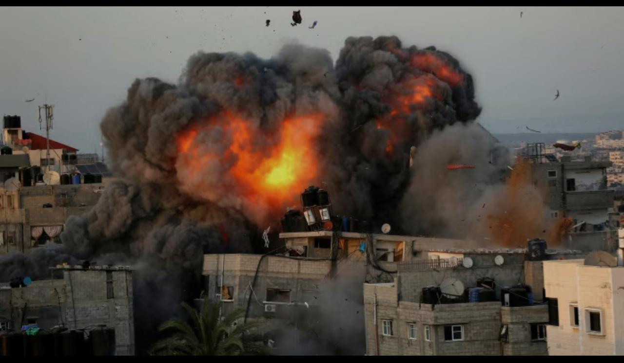 "Intensified Israeli attacks on Gaza 2024"