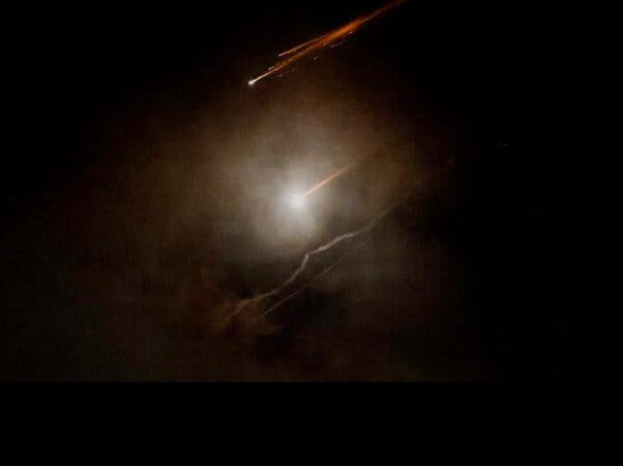 Iran Fires Ballistic Missiles Near Mossad HQ